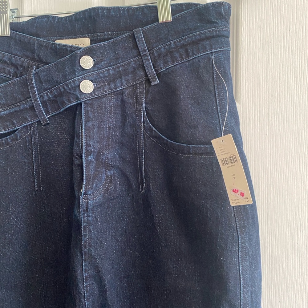 Anthropologie Pilcro Denim Midi Skirt - Picture 2 of 5